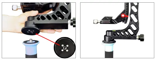 PROAIM P-GH-30 Universal Camera Gimbal Tripod Head-2