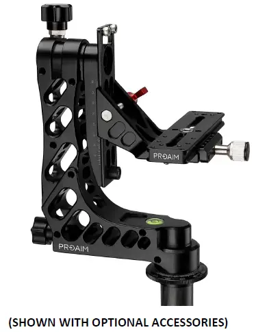 PROAIM P-GH-30 Universal Camera Gimbal Tripod Head-9