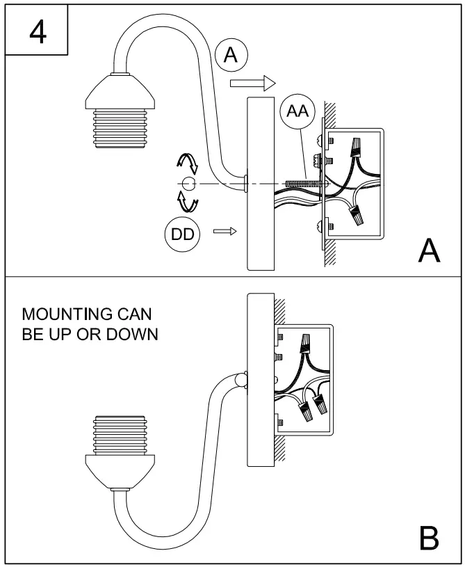 PROGRESS LIGHTING P2706 Single Light Bathroom Fixture - Canopy3