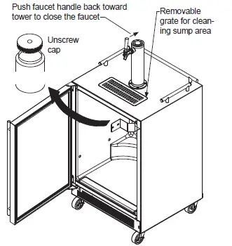 MARVEL-MOKR224-24-in-Outdoor-Mobile-Dispenser-for-Beer-fig 17