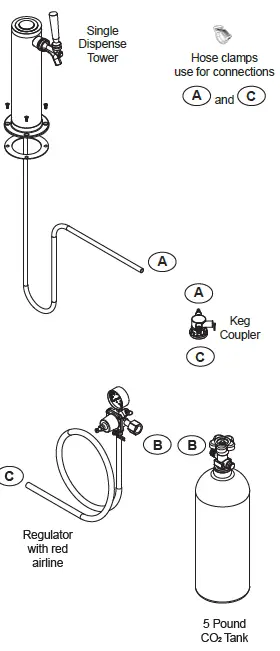 MARVEL-MOKR224-24-in-Outdoor-Mobile-Dispenser-for-Beer-fig 8