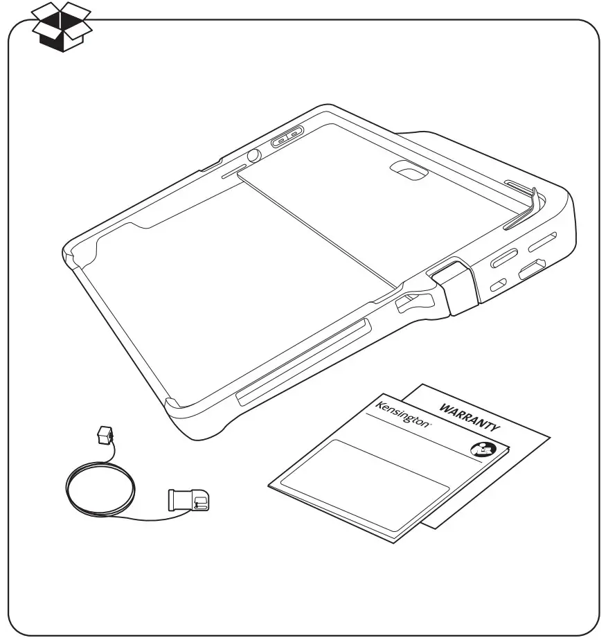 Kensington BlackBelt Rugged Case with Mobile Dock - Figure 1
