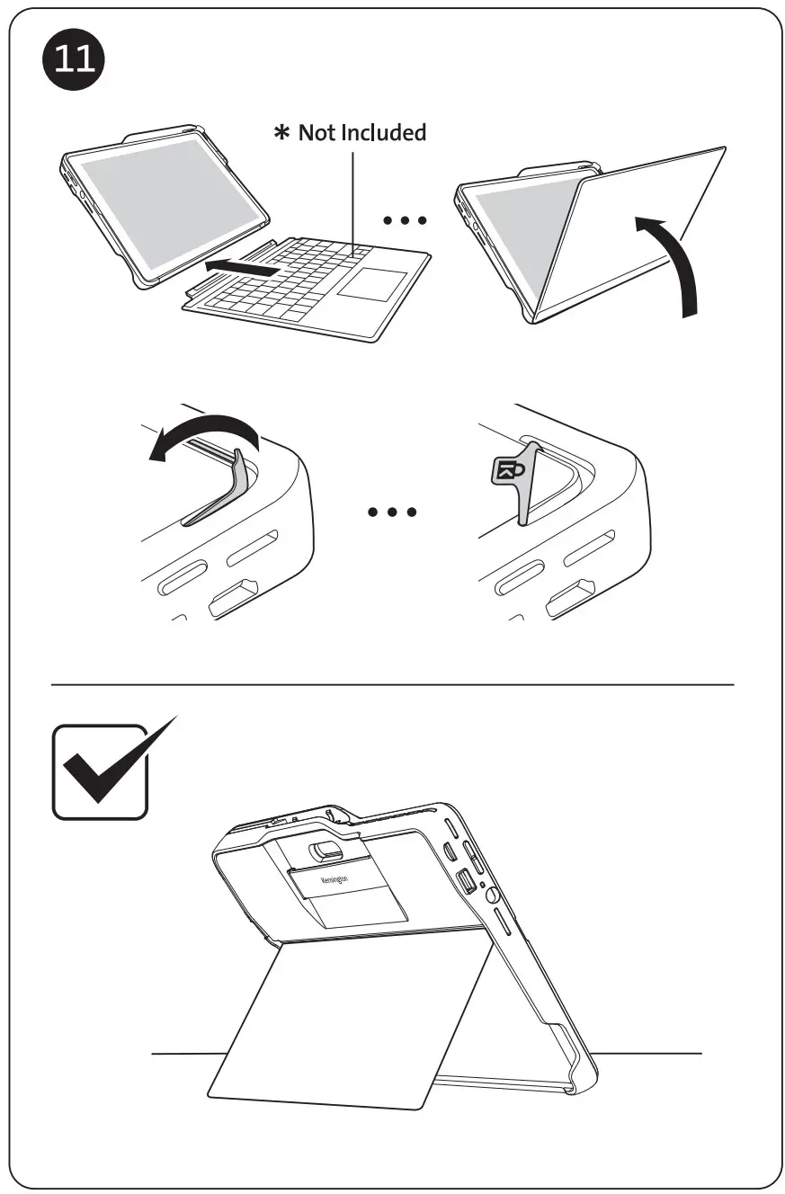 Kensington BlackBelt Rugged Case with Mobile Dock - Figure 7
