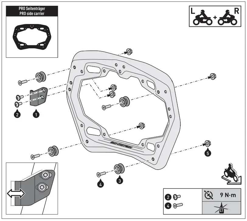 SW-MOTECH KFT 06 145 70001 B Case Motocard - fig 7
