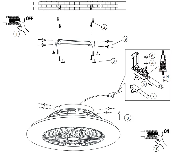 bol-com-LED-Ceiling-Fan-with-Remote-Control-and-TUYA-App-Control-FIG-3