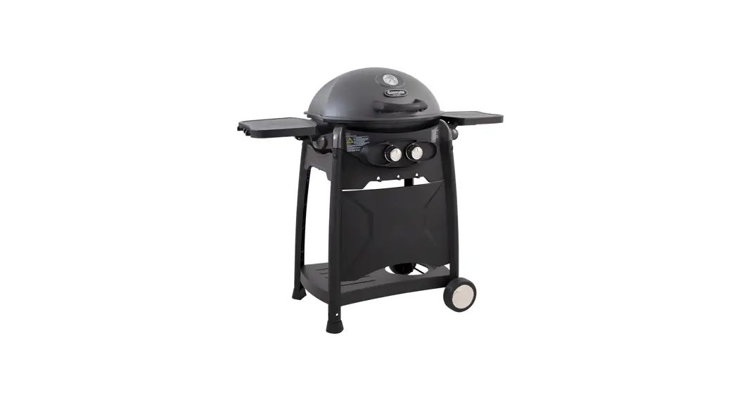 Gasmate Bq10622mg Odyssey 2 Burner Trolley Bbq Matt Grey Instruction Manual