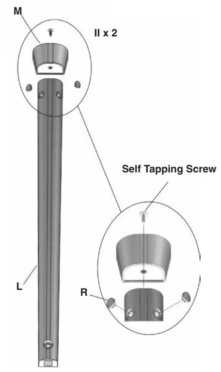 Gasmate BQ10622MG Odyssey 2 Burner Trolley BBQ Matt Grey - STEP 1