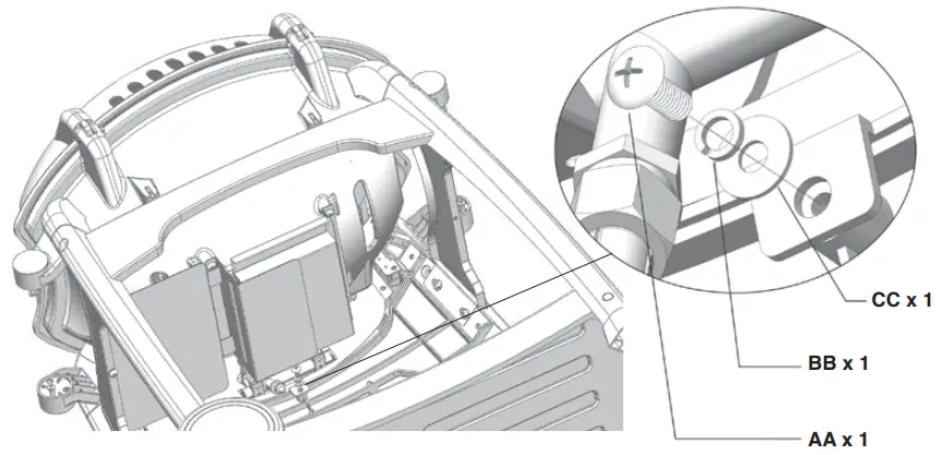 Gasmate BQ10622MG Odyssey 2 Burner Trolley BBQ Matt Grey - STEP 11