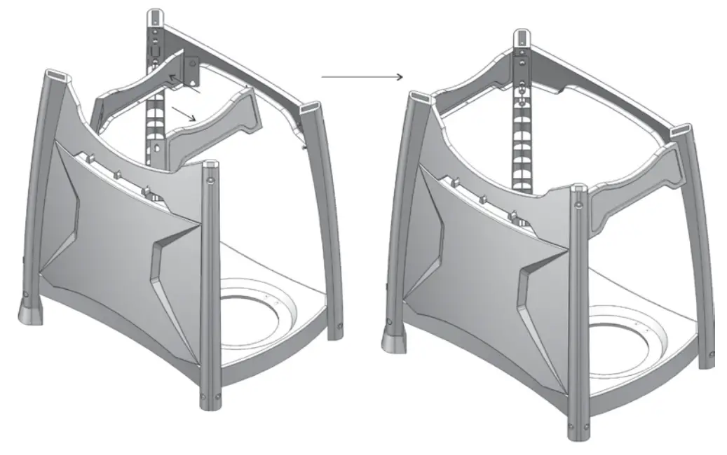Gasmate BQ10622MG Odyssey 2 Burner Trolley BBQ Matt Grey - STEP 5