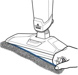 Attaching Microfibre Mop Pads