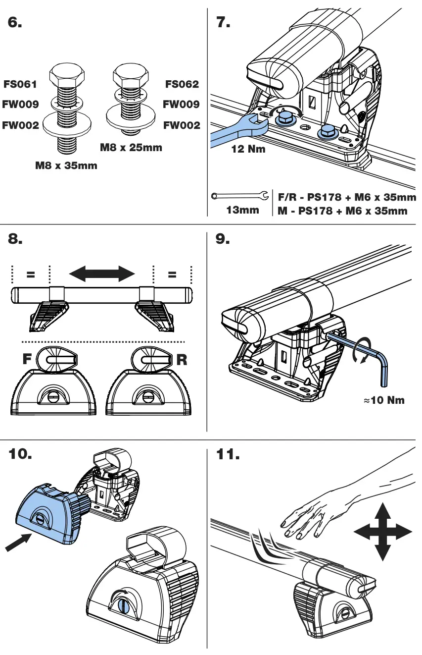 Rhino TB3PR FL 3 bar KammBar Pro system - fig 3