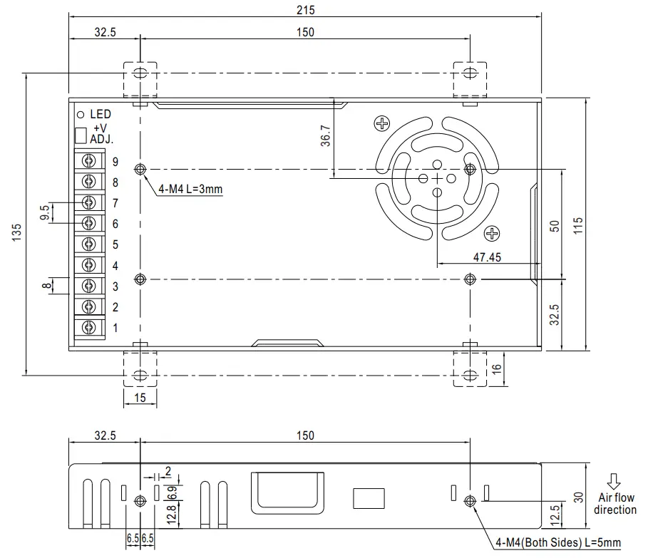 EAN WELL LRS 350 series 350W Single Output Switching Power Supply - fig 74