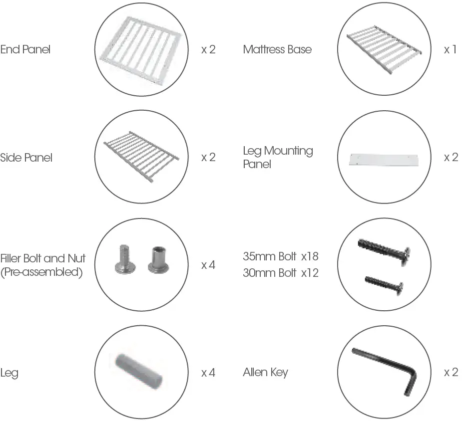 childcare 091755-003 Classic Cot Bed 01