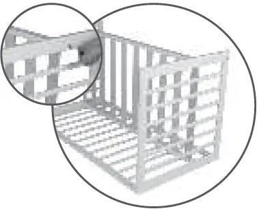 childcare 091755-003 Classic Cot Bed 06