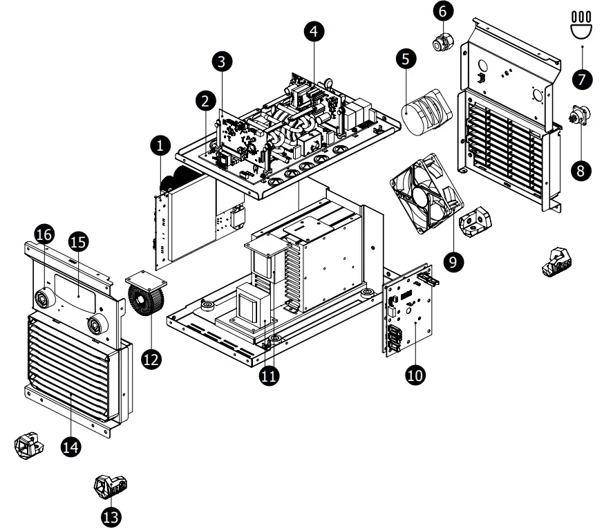 PROGYS FLEX 280 CEL Inverter Welder Machine - fig 17