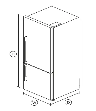 FISHER-PAYKEL-RF402BRXFD5-63.5cm-364L-Freestanding-Refrigerator-Freezer-fig-2