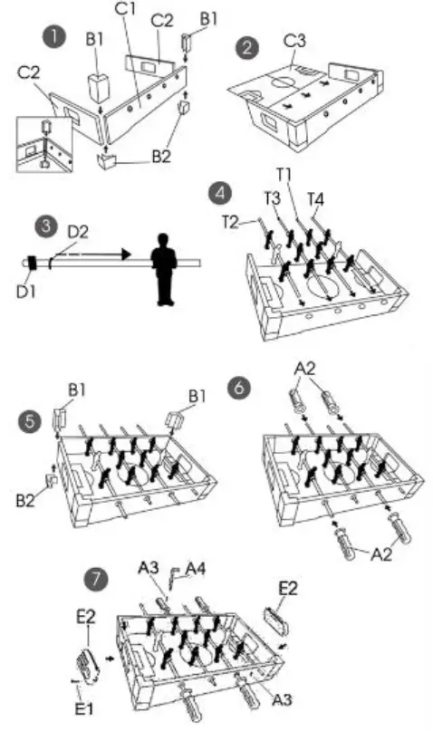 midocean-MO9192-Mini-Table-Football-With-a-Ball-fig-2