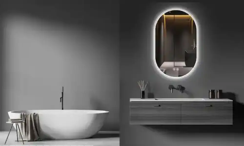 Getpro Hd-gp3624-o Oval Frameless Led Wall-mounted Bathroom Vanity Mirror Installation Guide