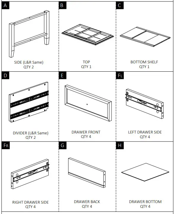 Cypress Hills AXCRGREY03 Greystone Coffee Table --Cypress Hills A