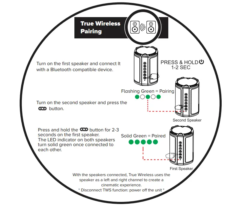 True Wireless Pairing