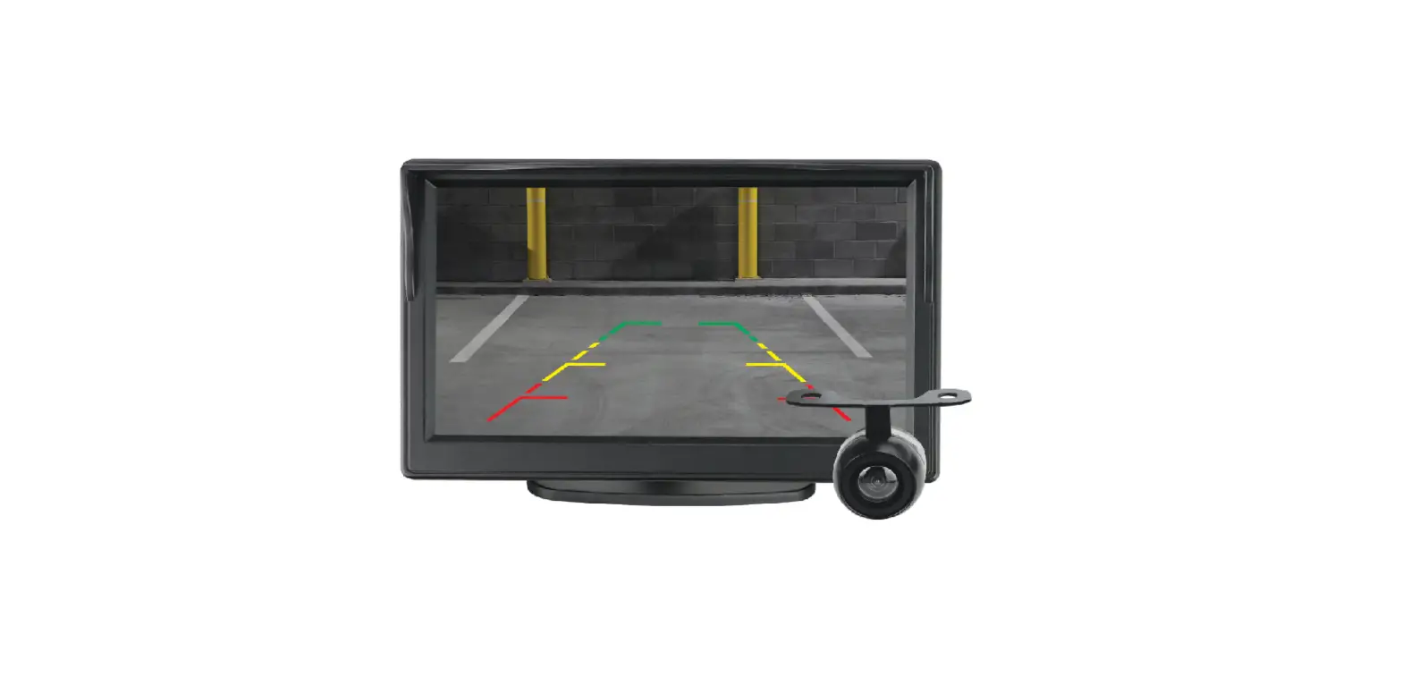 Gator Grv127kt 5 Inch Display Dash And Windscreen Mount Reverse Camera Kit User Manual