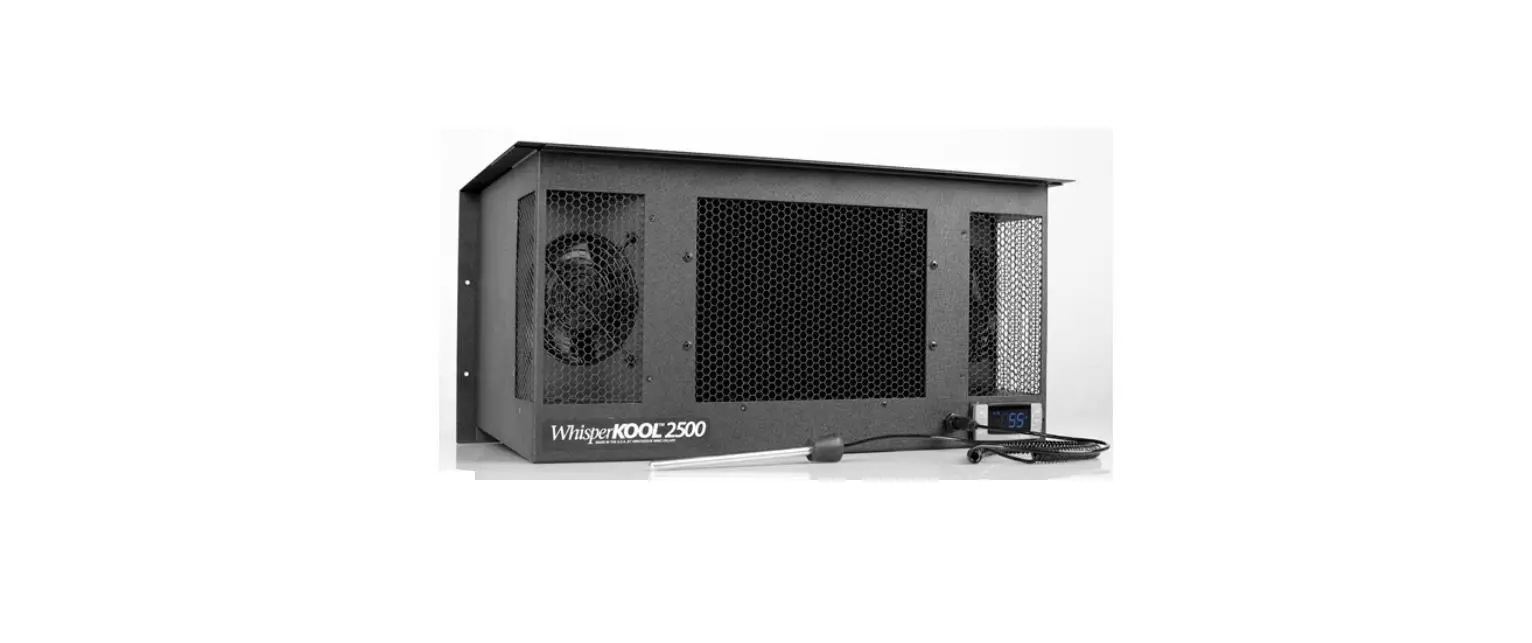 Whisperkool 2500 Wine Cabinet Cooling System Owner's Manual
