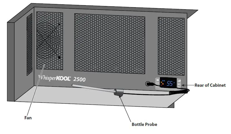 WhisperKOOL-2500-Wine-Cabinet-Cooling-System-fig-1