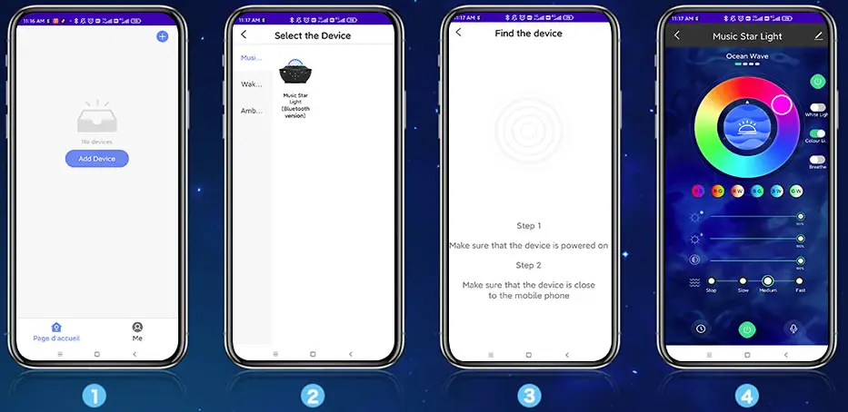 Lacoco-BL-XK01-Galaxy-Projector-user-guide-img-1