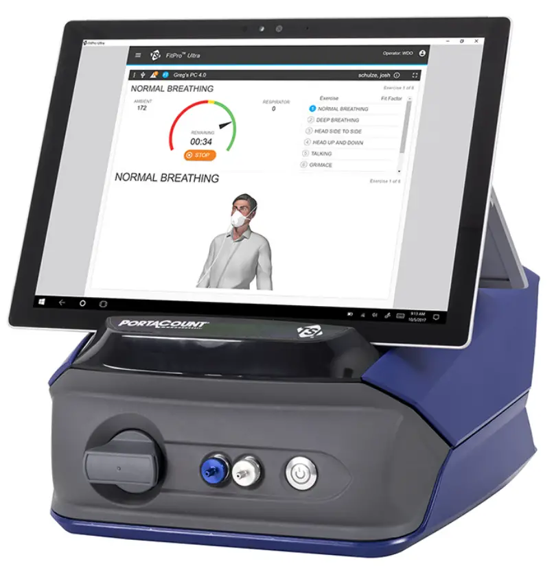 TSI Qualitative Fit Testing with FitPro Ultra Fit Test Software