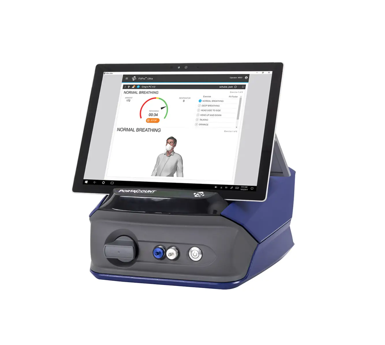 Tsi Qualitative Fit Testing With Fitpro Ultra Fit Test Software User Guide