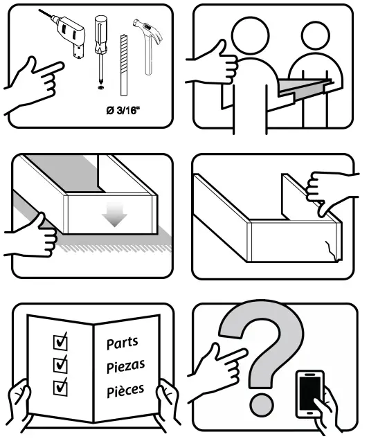 SEI FURNITURE HD064840 Henstinger 54.75 in Freestanding Wooden Electric - 1