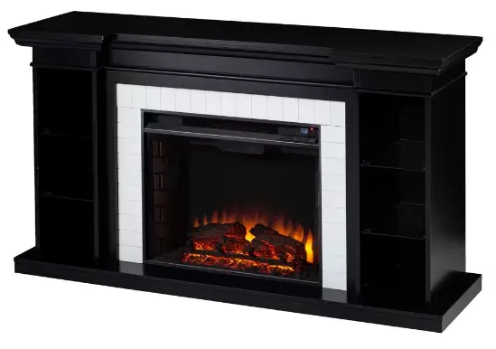 SEI FURNITURE HD064840 Henstinger 54.75 in Freestanding Wooden Electric