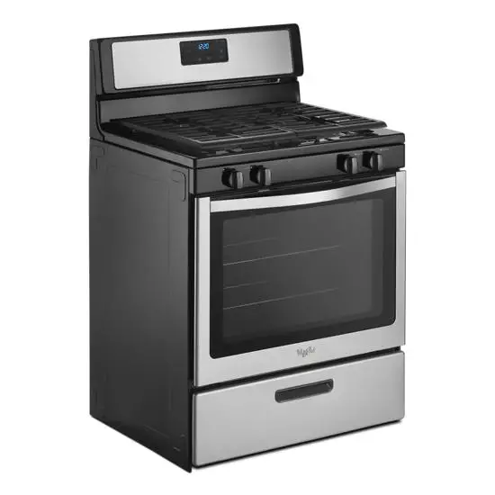 Whirlpool - WFG320M0BS - Whirlpool® 5.1 Cu. Ft. Freestanding 4-Burner Gas  Stove-WFG320M0BS | Jarvis Appliance