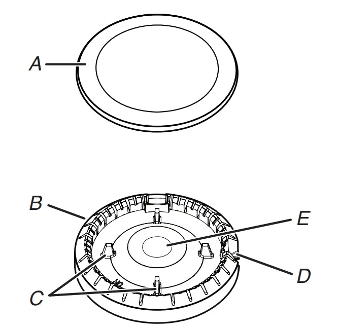 WhirlpooL-Whirlpool WFG320M0BW 5.1 Cu. Ft. Freestanding 4-Burner Gas Stove White-4