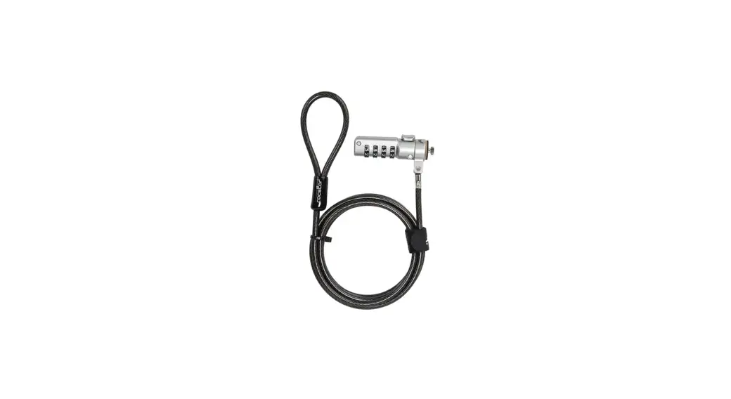 Rocstor Y1rb005-b1 Slim Combination Lock User Manual Rocstor Y1rb005-b1 Slim Combination Lock User Manual