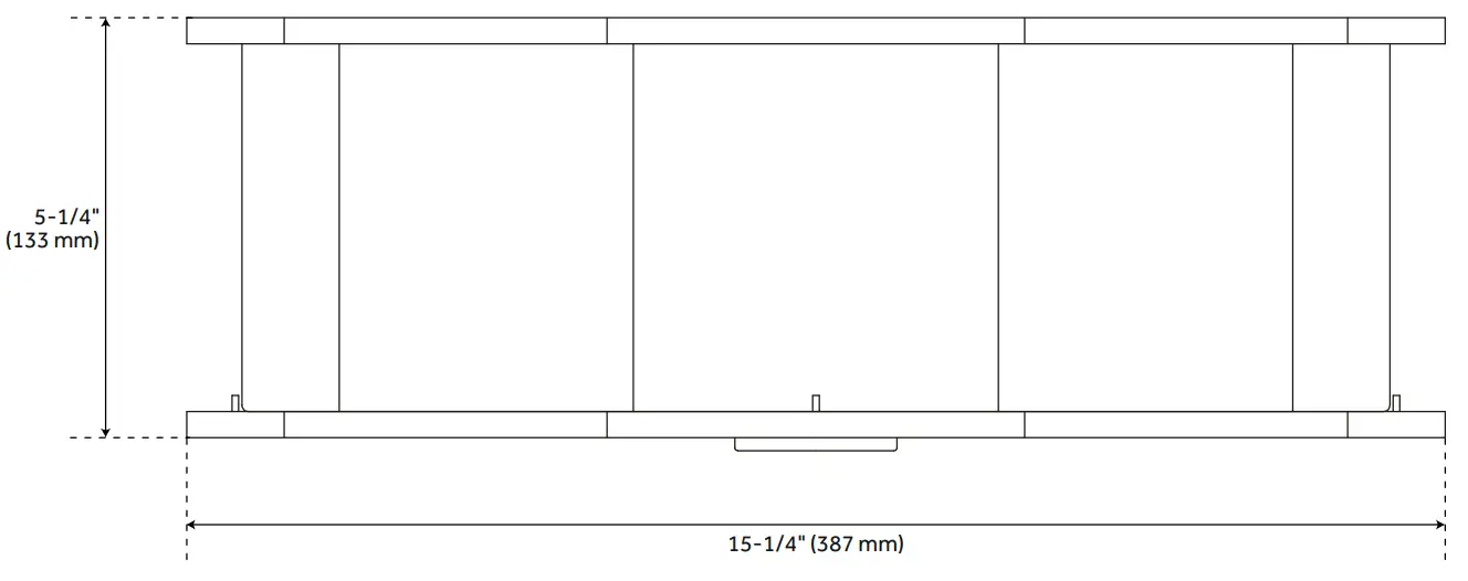 PARK HARBOR 944732 Ingram 3 Light Flush Mount Ceiling Fixture - Fig