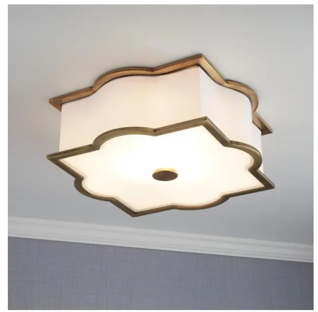 PARK HARBOR 944732 Ingram 3 Light Flush Mount Ceiling Fixture