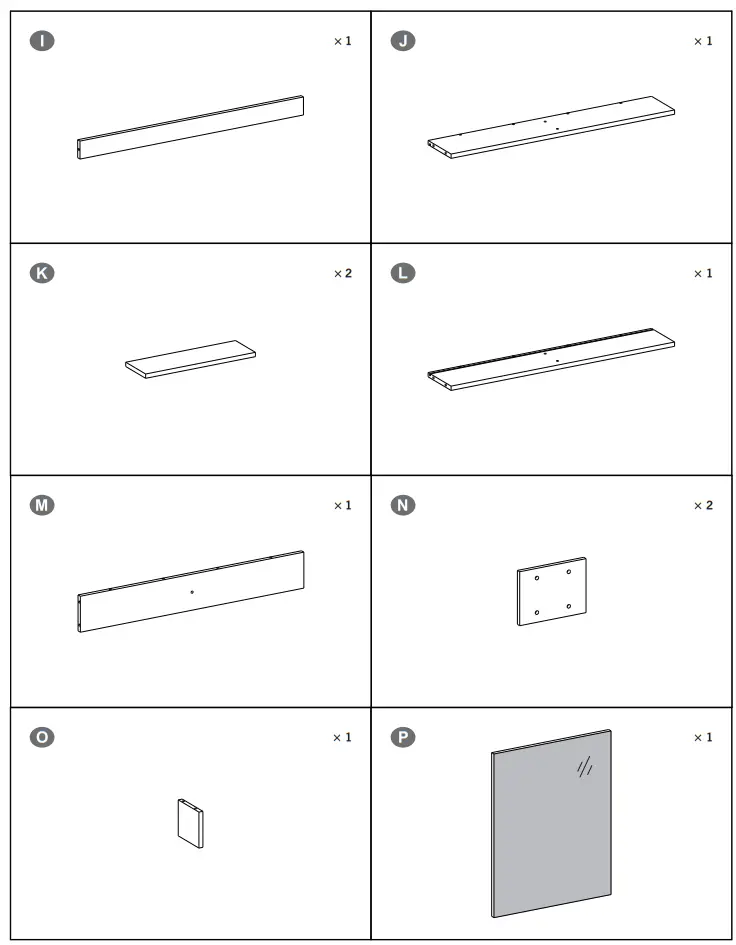 VASAGLE RDT118 Dressing Table - fig 2