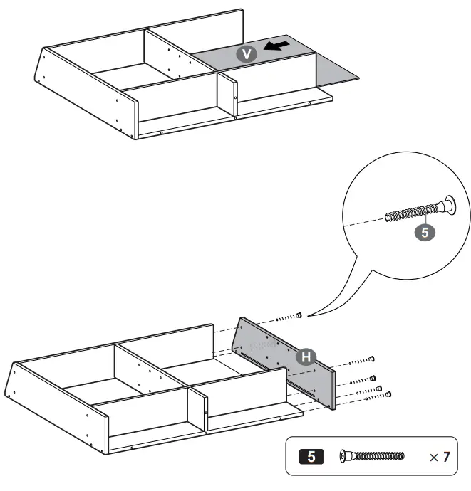 VASAGLE RDT118 Dressing Table - fig 20