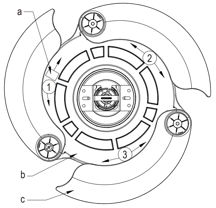 sygonix 2472505 Smart Ceiling Fan - Balancing the fan