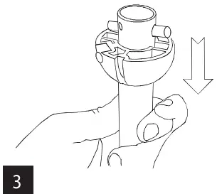 sygonix 2472505 Smart Ceiling Fan - Slide down