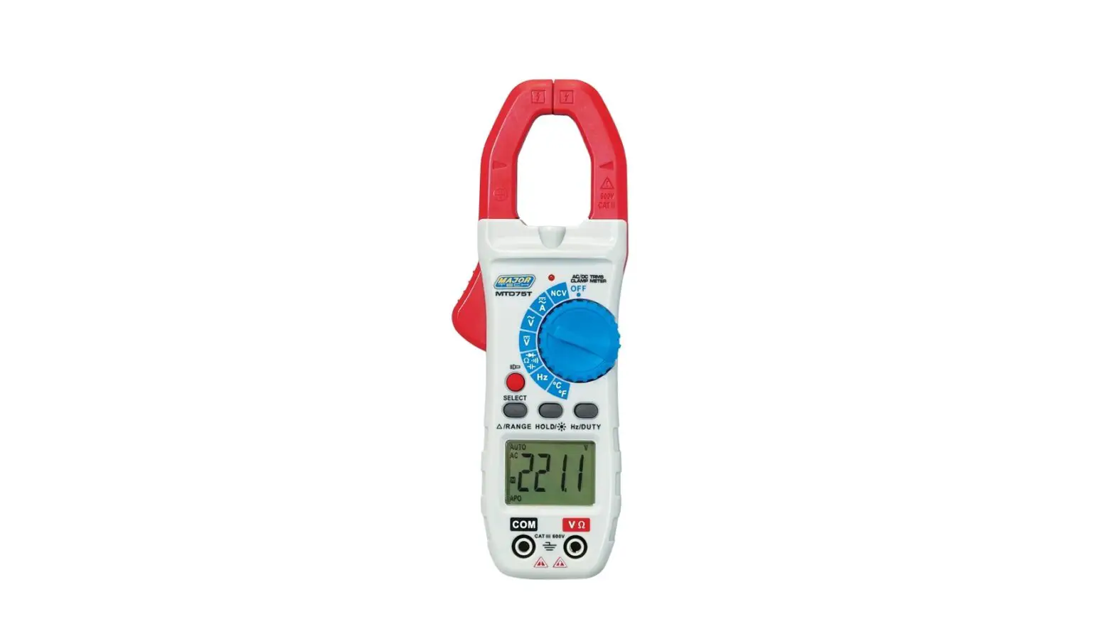 Major Tech Mtd75t 800a Ac-dc True Rms Digital Clamp Meter Instruction Manual Major Tech Mtd75t 800a Ac-dc True Rms Digital Clamp Meter Instruction Manual