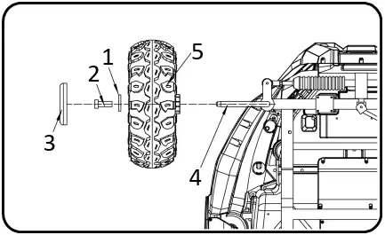 Pinghu YSA-033 48V Electric Mini Car B03