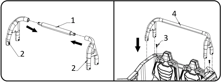 Pinghu YSA-033 48V Electric Mini Car B04b