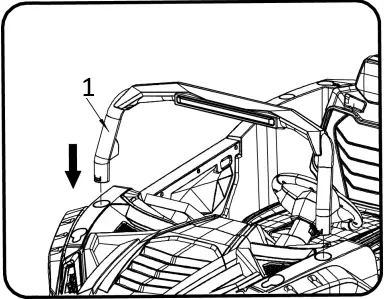 Pinghu YSA-033 48V Electric Mini Car B07