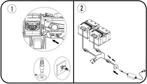 Pinghu YSA-033 48V Electric Mini Car B12