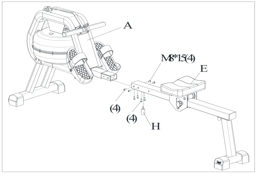 STORMRED WING Rowing Weight Machines - Figure 4
