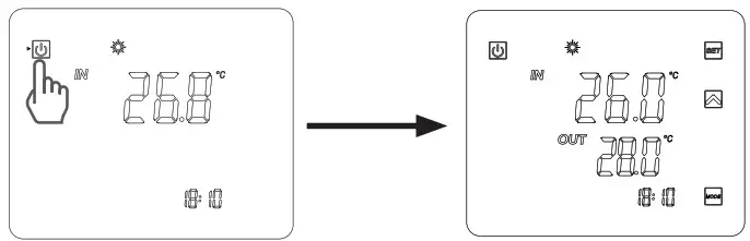 HAYWARD HP55TR Trevinium Swimming Pool Heat Pump Unit - USER INTERFACE 5