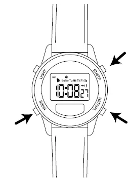 4 Button Digital Watch-fig-8
