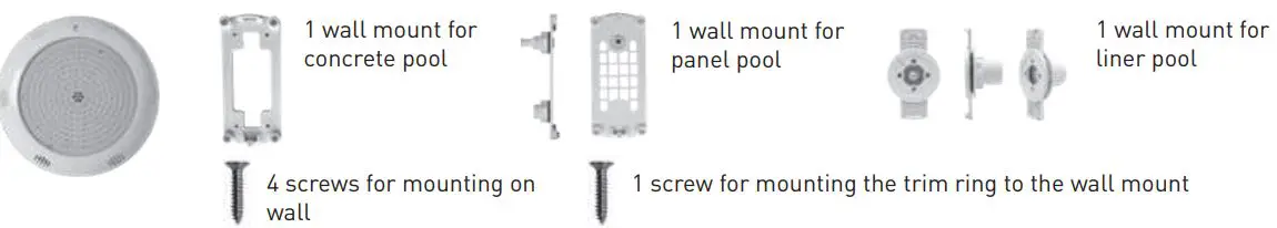 HAYWARD 3464PLDBL RGB and White Flat LED Lights-FIG3